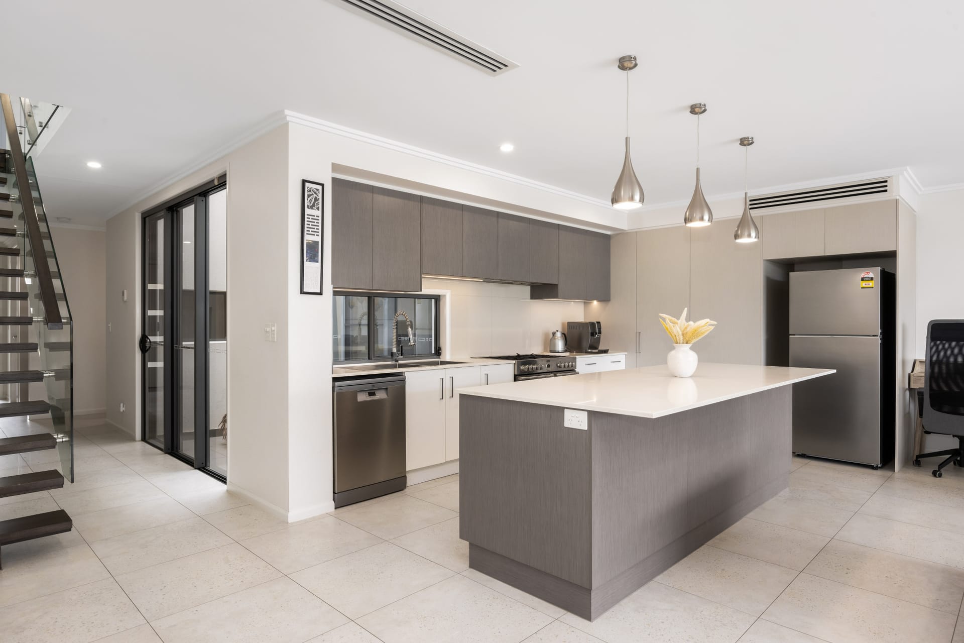 North Facing Waterfront: Light-Filled Designer Living