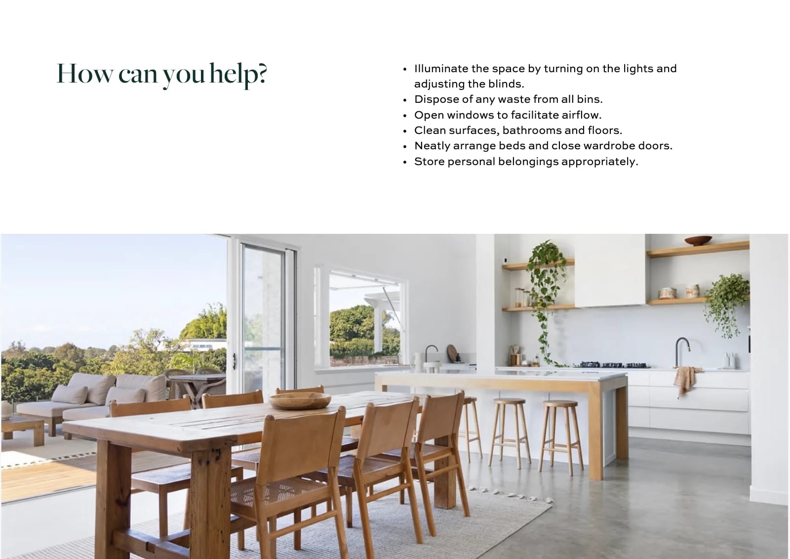 Helpful tips when selling, page 11