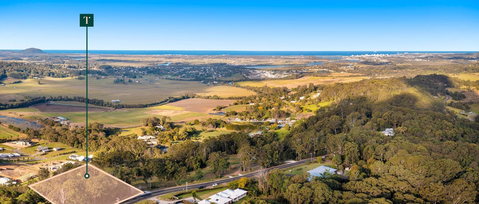 North Facing Titled Land with Ocean Views