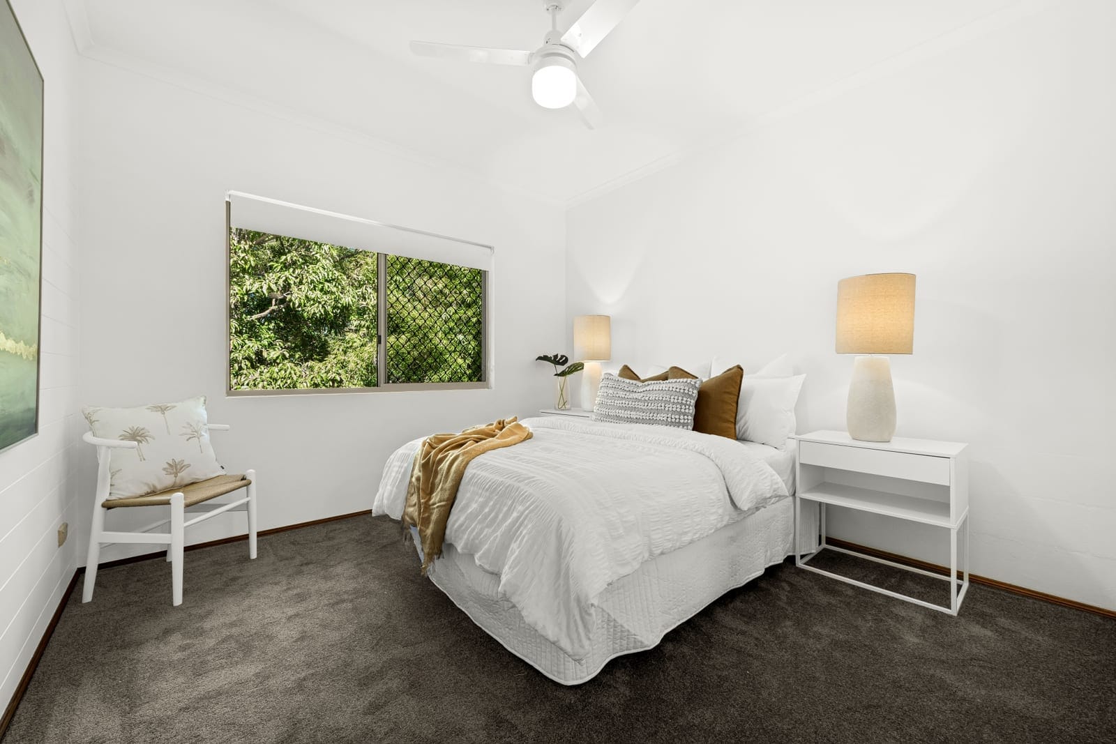 Private family living within a tranquil leafy setting
