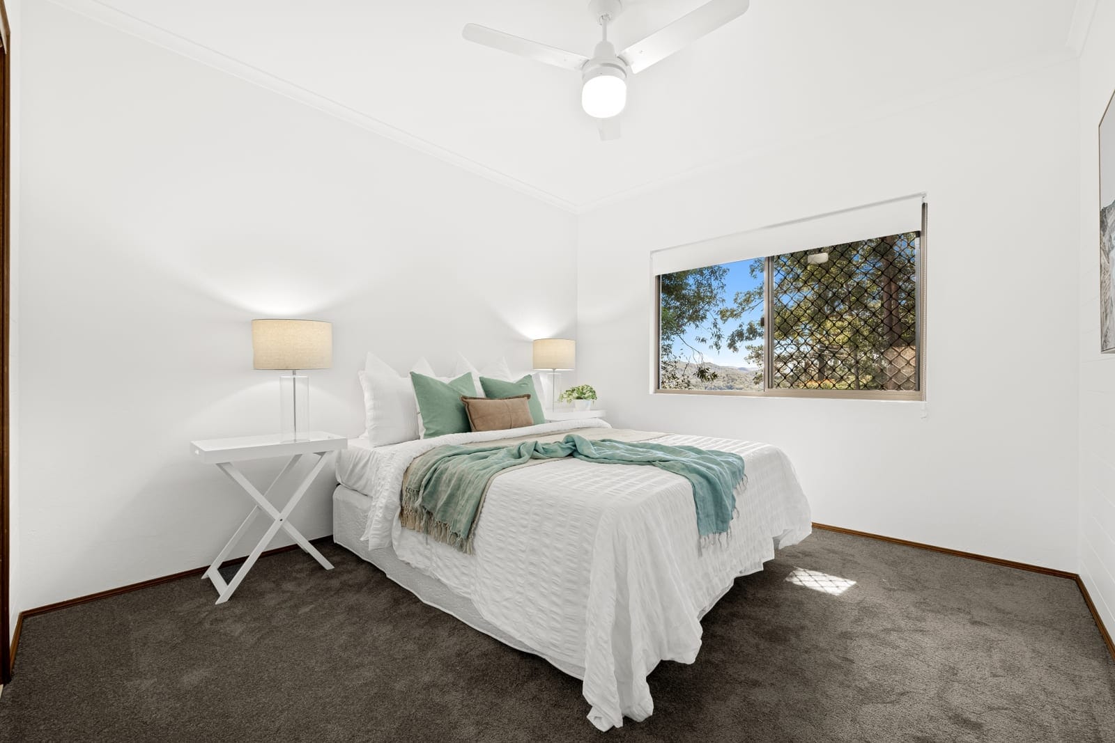 Private family living within a tranquil leafy setting
