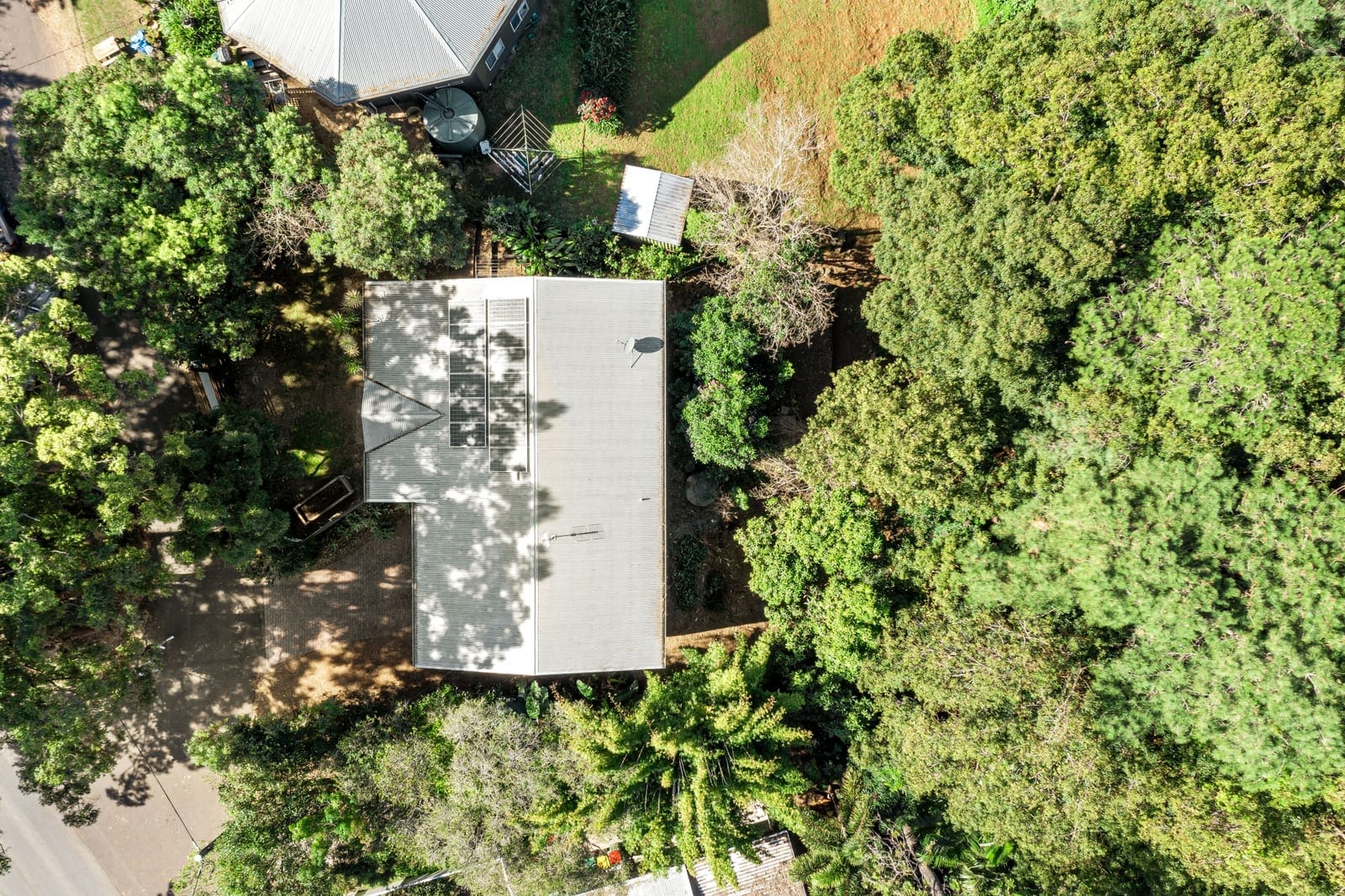 Private family living within a tranquil leafy setting