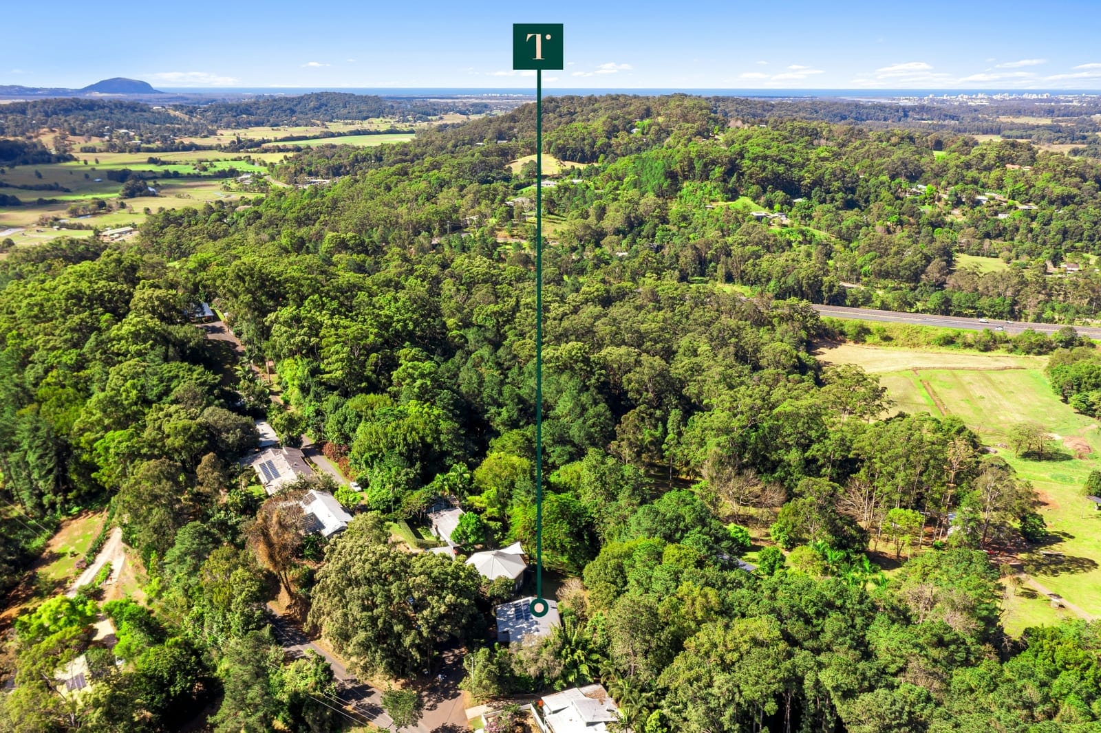 Private family living within a tranquil leafy setting