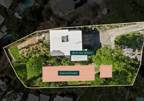 North Facing ~ Duplex Approved 1/2 Acre