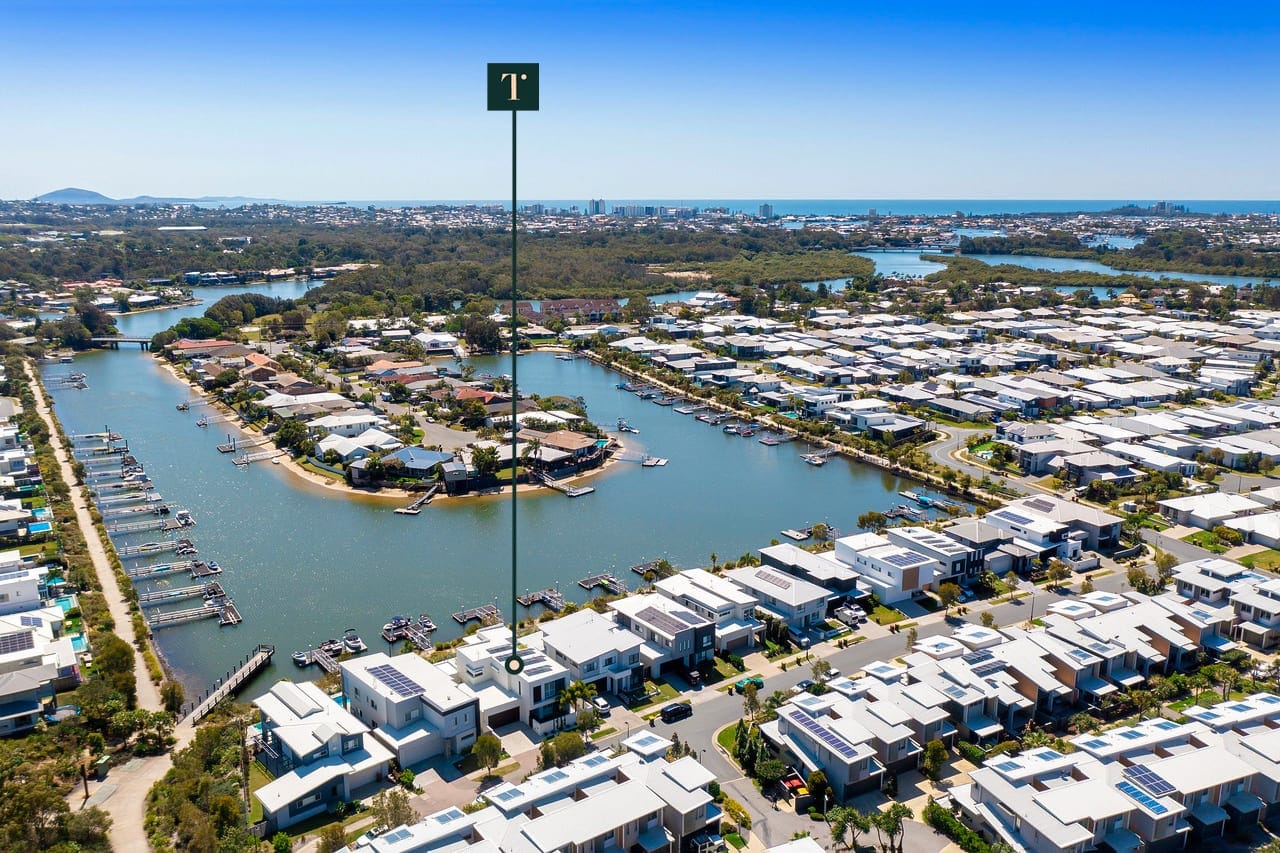 North Facing Designer Waterfront