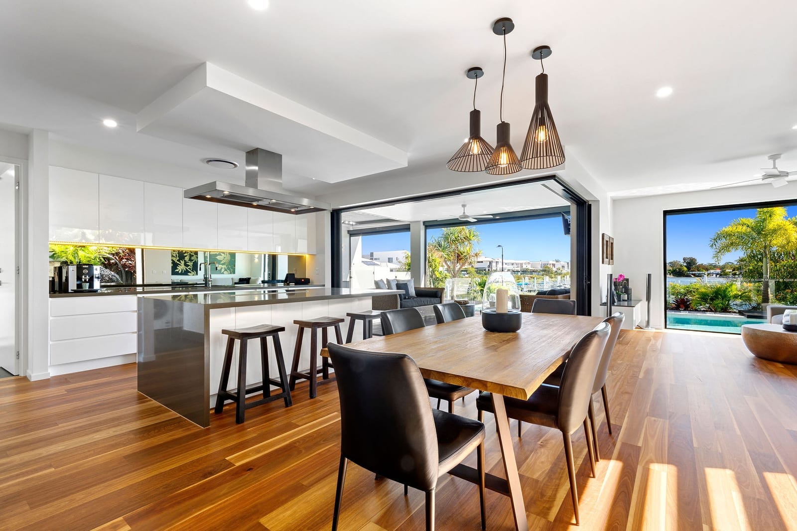 North Facing Designer Waterfront