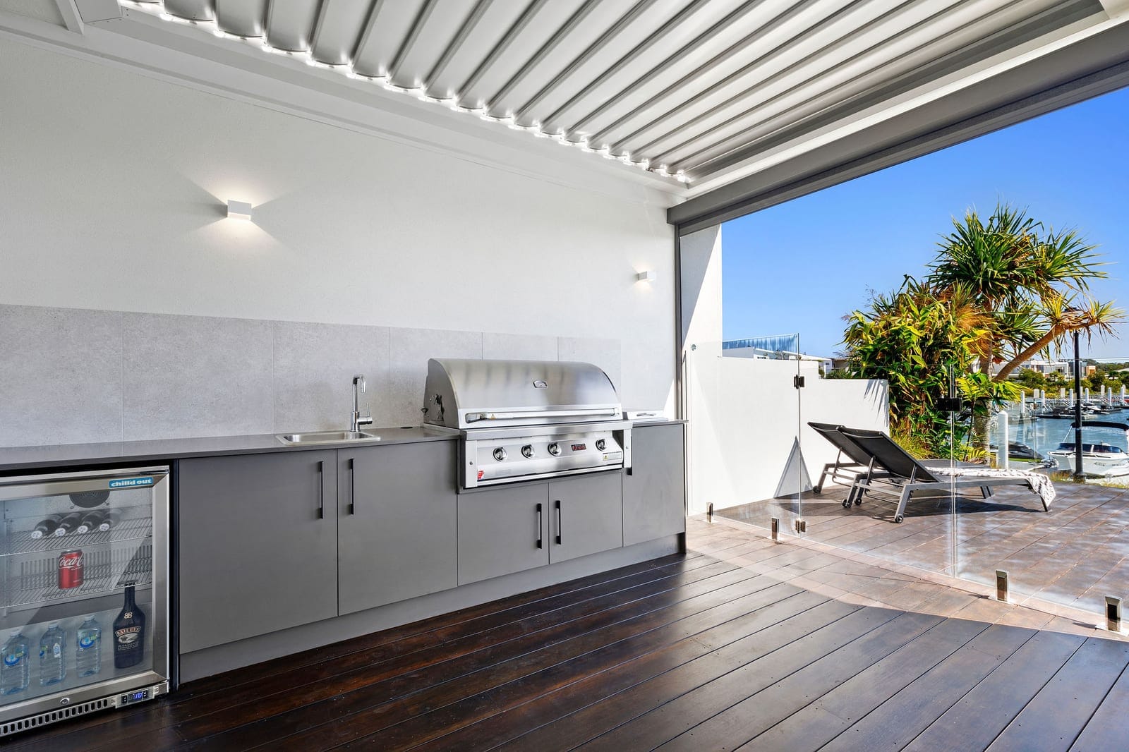 North Facing Designer Waterfront
