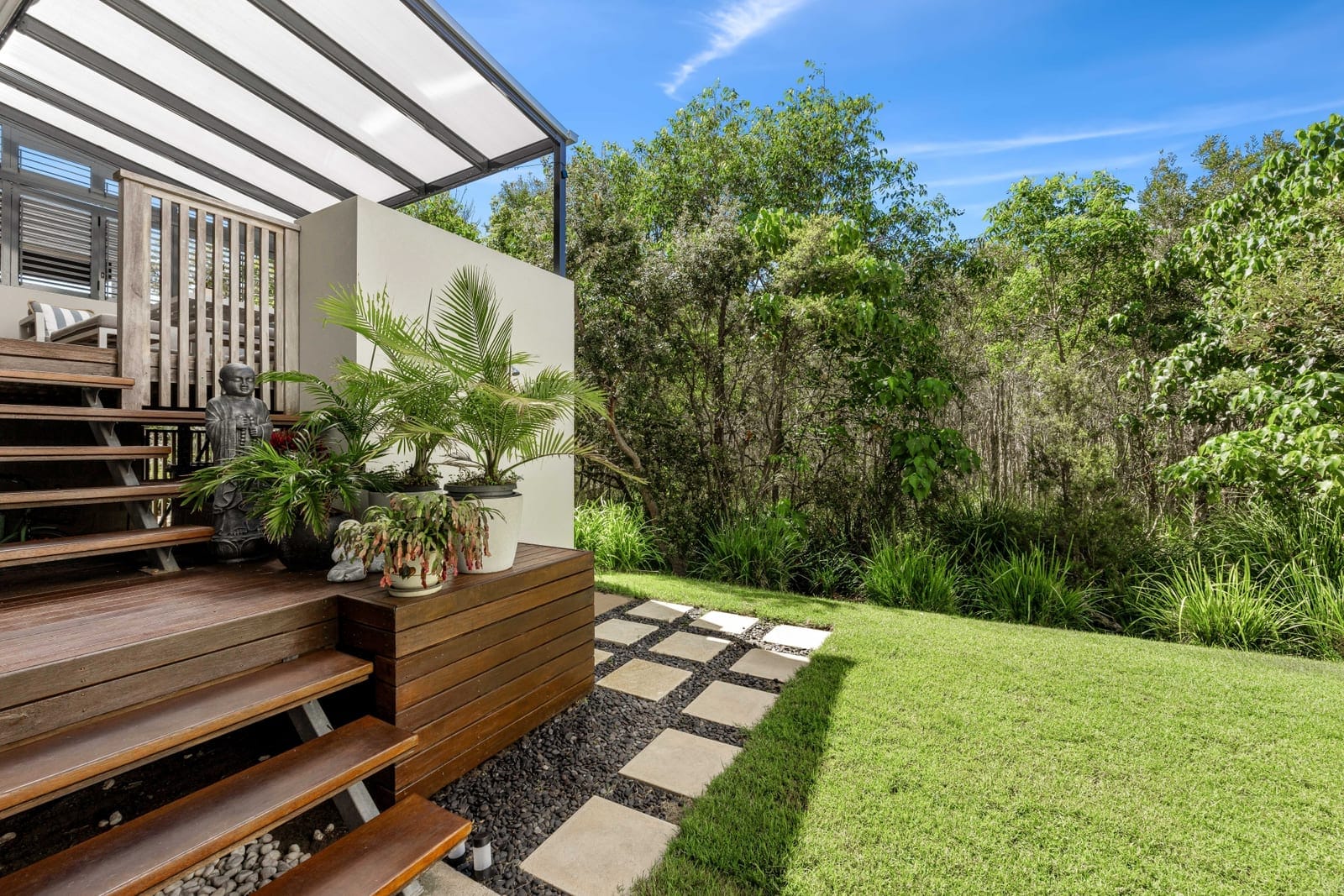 North-facing, split-level, beachside delight