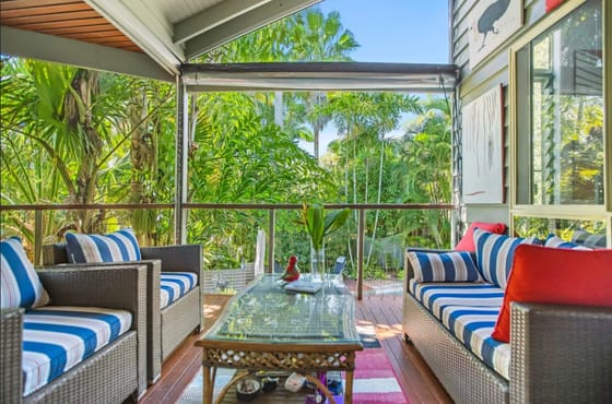 Private Tri-Level Home with Tropical Surroundings