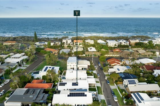 Contemporary retreat in desirable beachside locale!