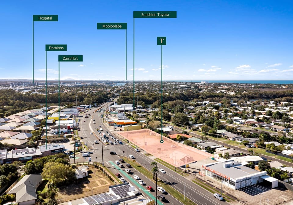 Hardstand - 109M of frontage with 45,000 vehicles passing daily in the mass transit corridor