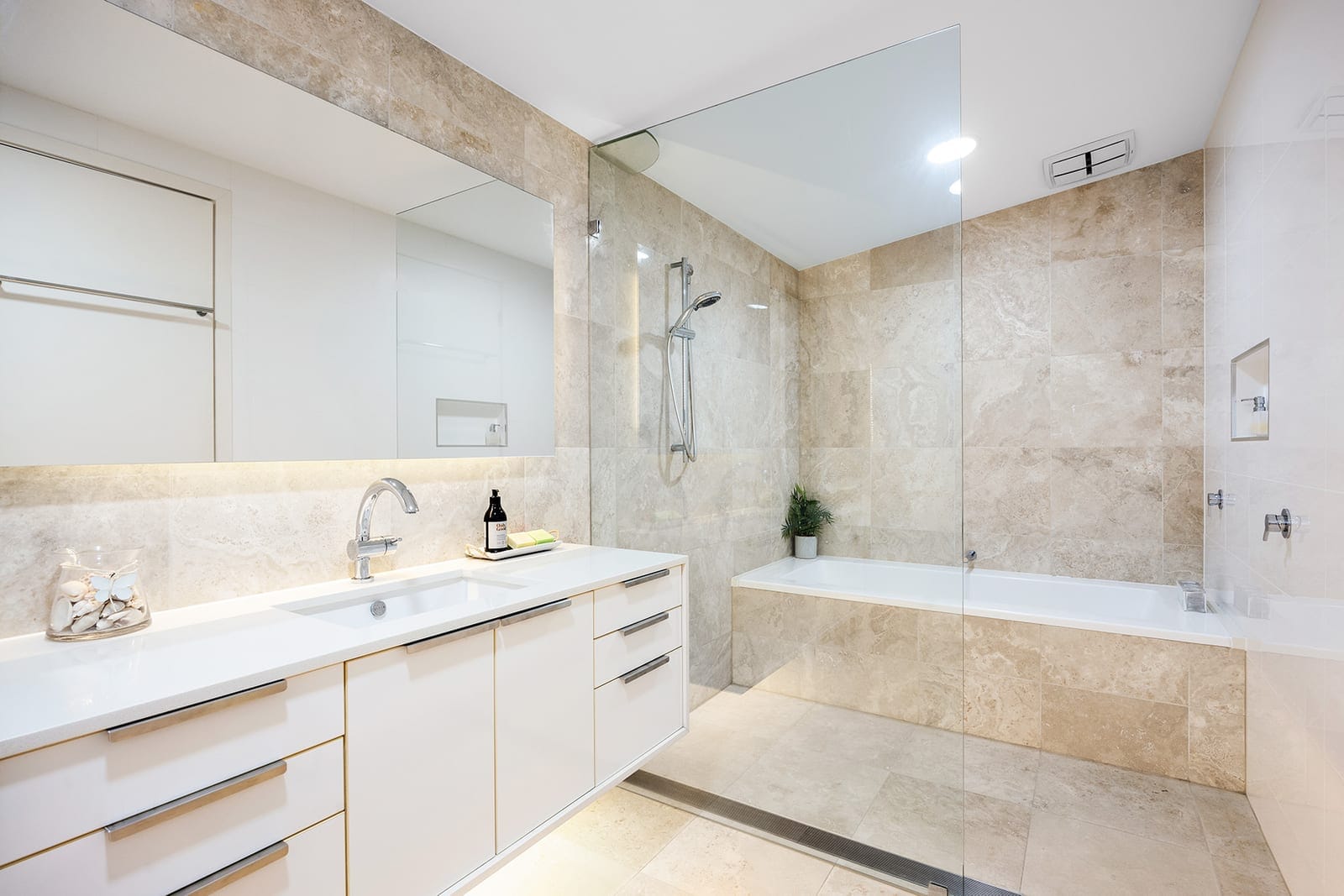Immaculate Single Level Beachside Living in Private Enclave