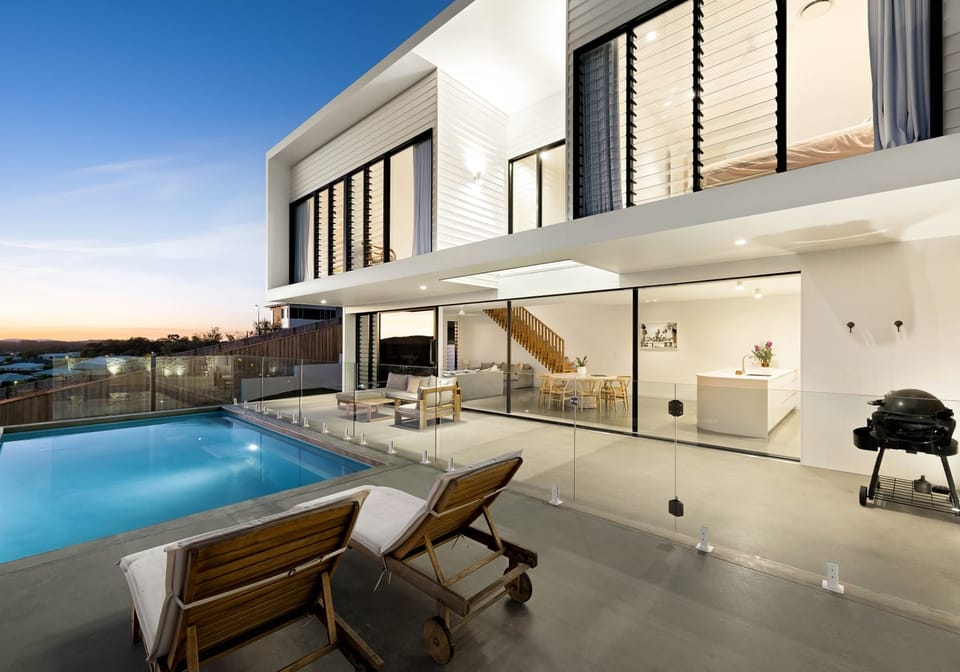 Designer Luxury Atop Peregian's Highest Point: Sunset Views