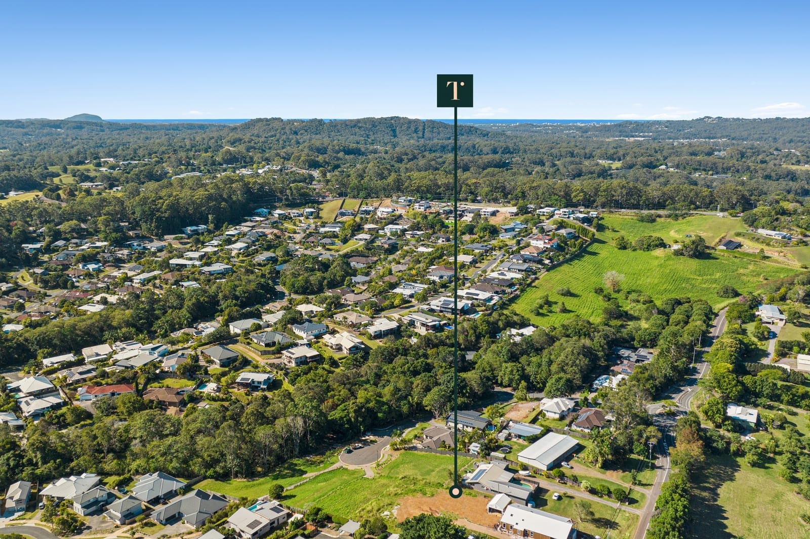 Elevated Level Land with a View
