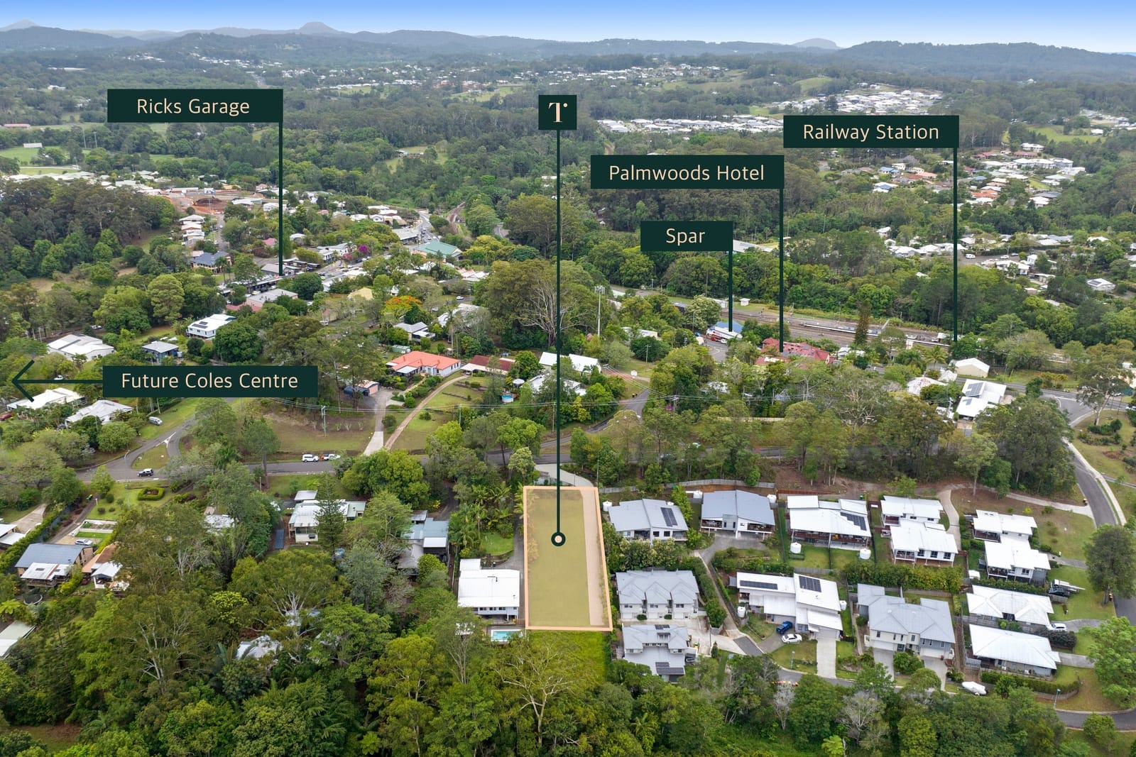 Medium Density Zoned Land On 1,037m2 in the heart of Palmwoods Town Centre
