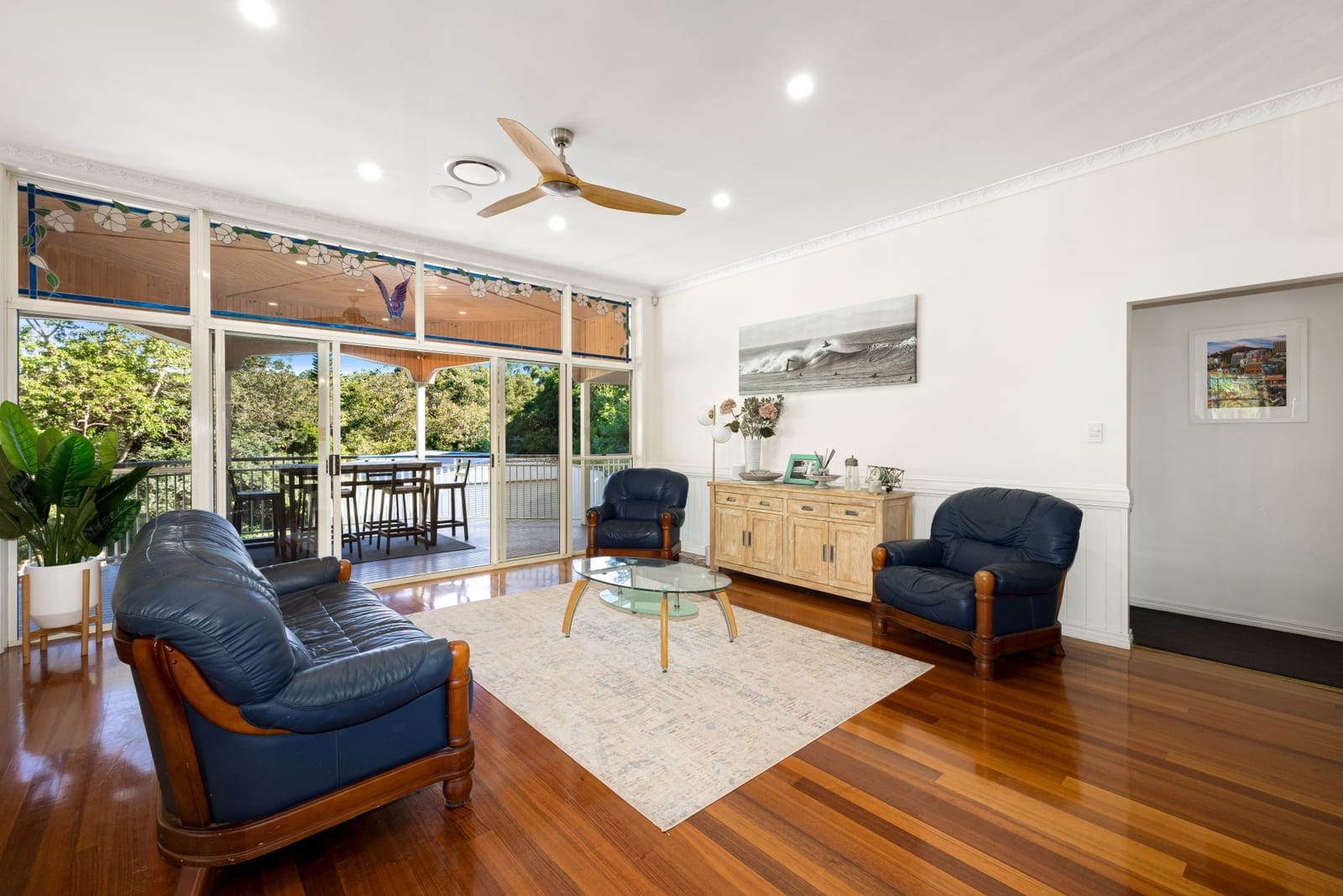 Gracious Custom-Built Home on Parklike Grounds