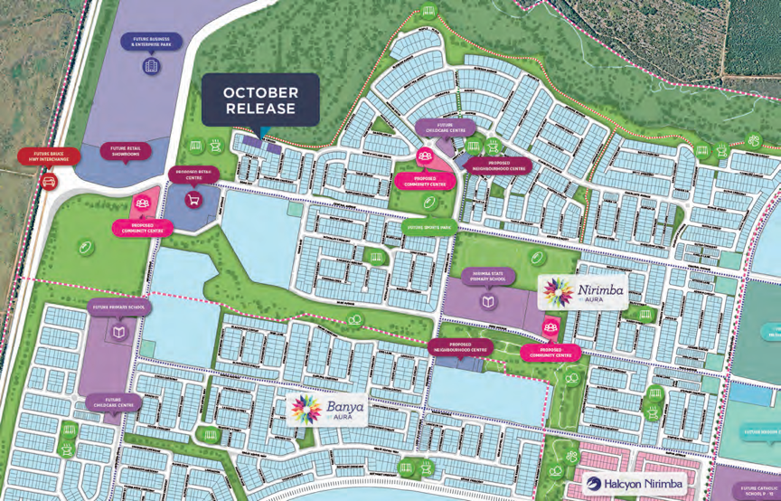 Premium living at Nirimba, Aura.. buy and build now !