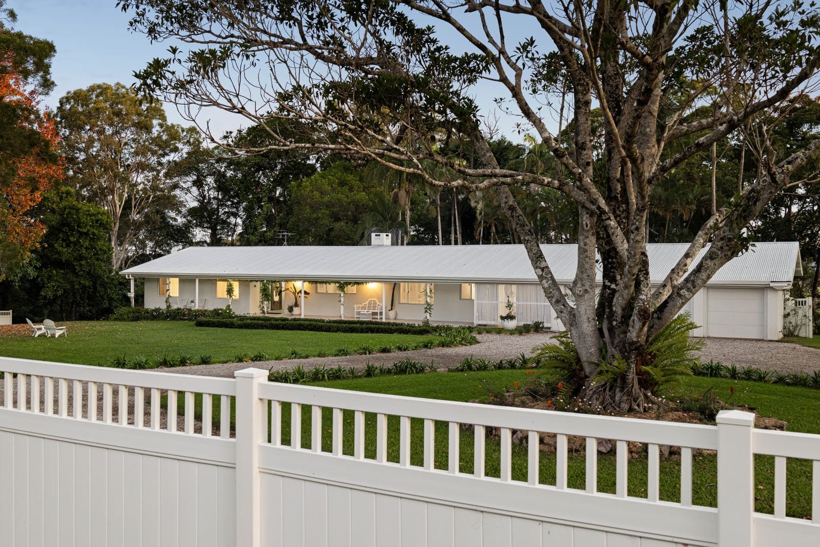 Elegant Homestead on 1½ Parklike Acres