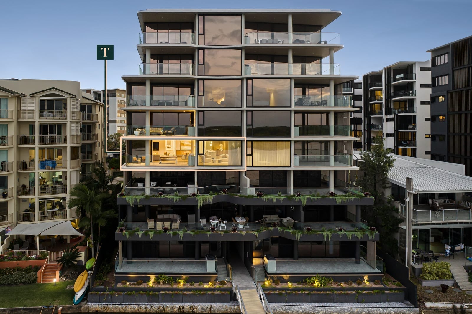 Setting the Benchmark for Elegant Waterfront Living