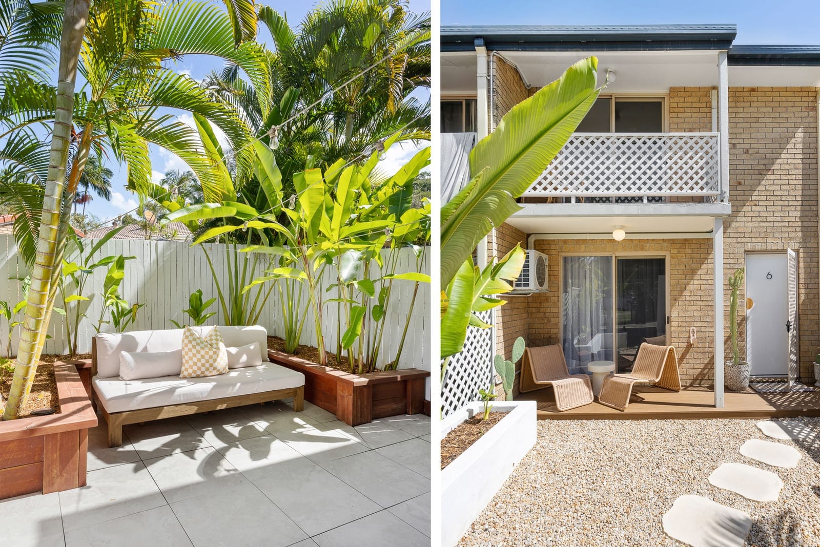 Chic, North-Facing Townhome in Prime Coastal Location