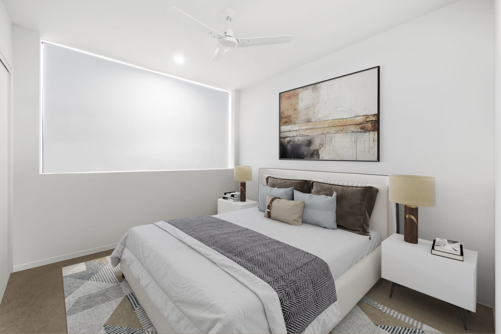 Light-Filled CBD Apartment: Ocean Views