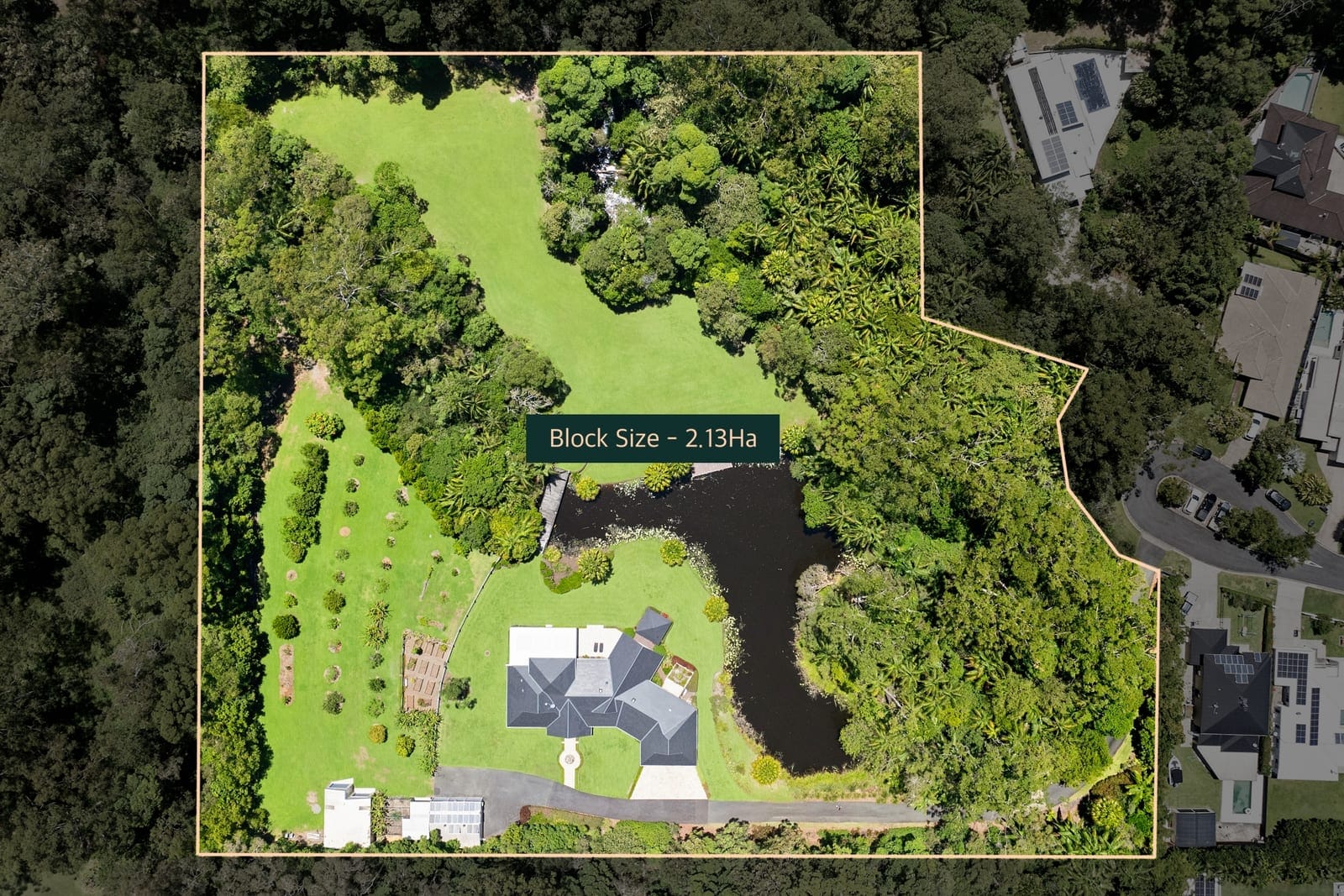 First-Class Acreage Living with Subdivision Potential Upside!