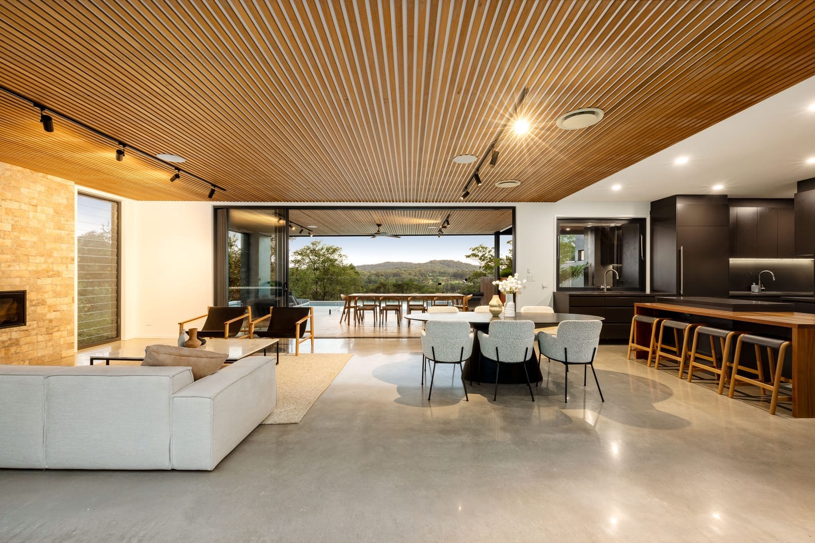 Contemporary Masterpiece Surrounded By Nature