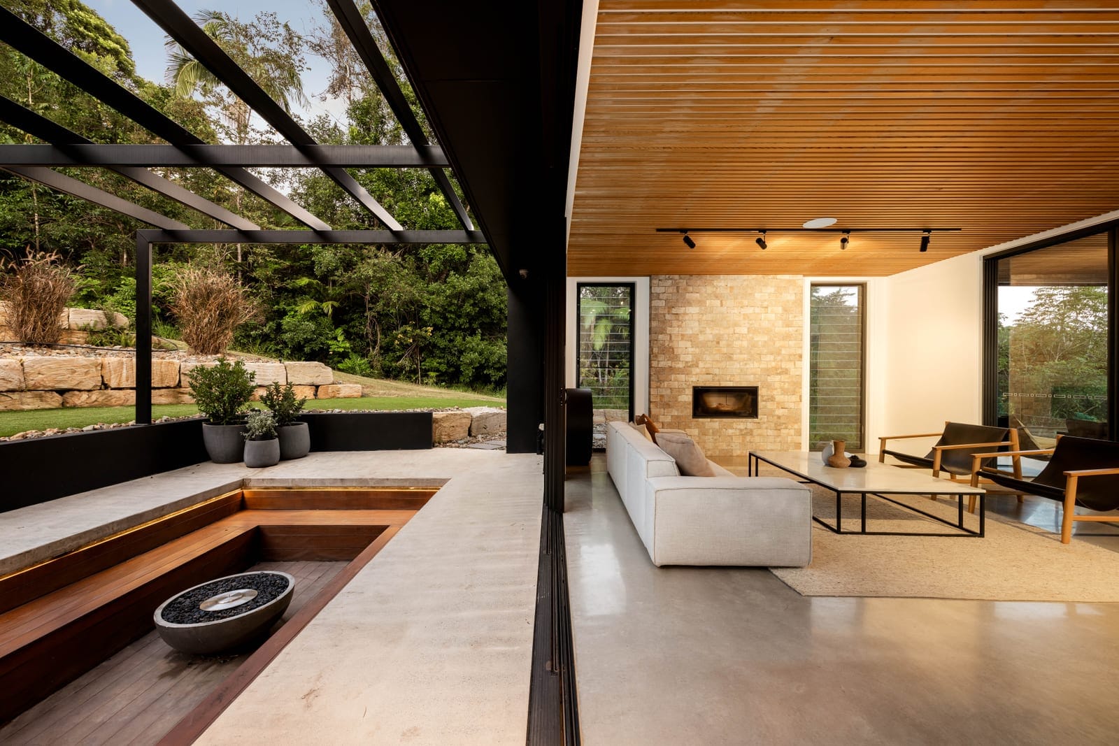 Contemporary Masterpiece Surrounded By Nature