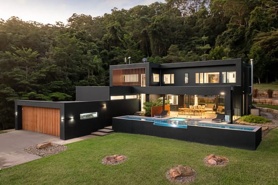 Contemporary Masterpiece Surrounded By Nature