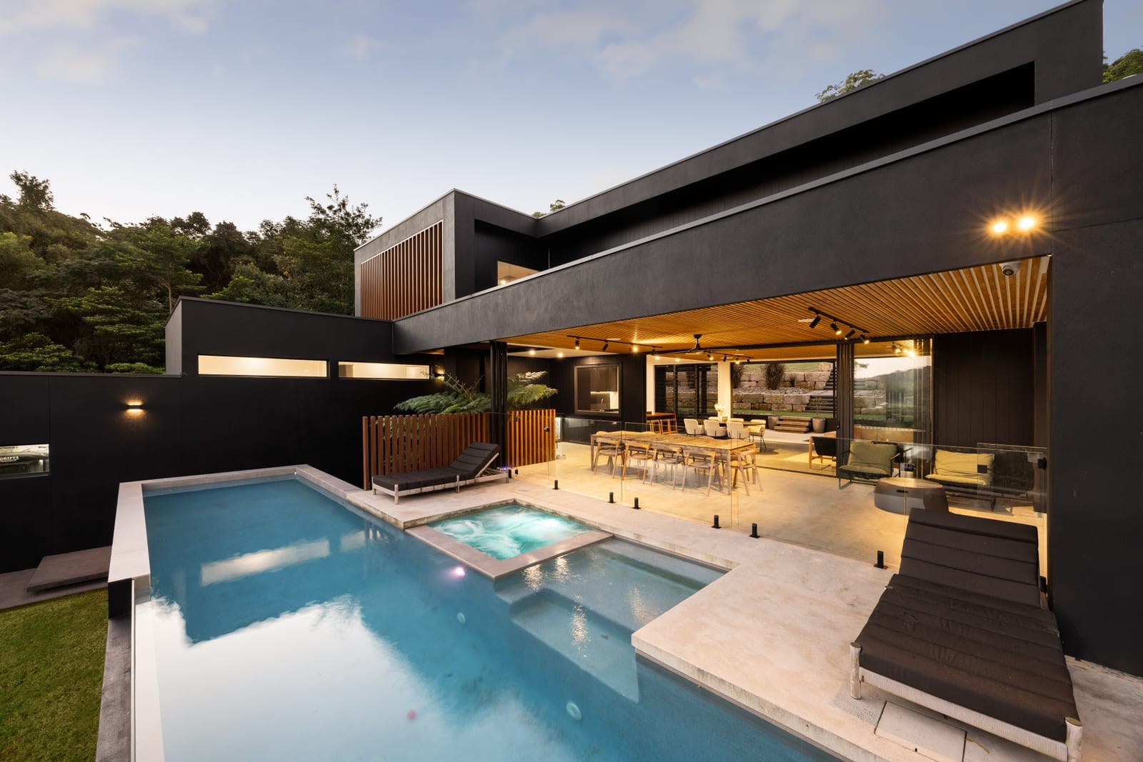 Contemporary Masterpiece Surrounded By Nature