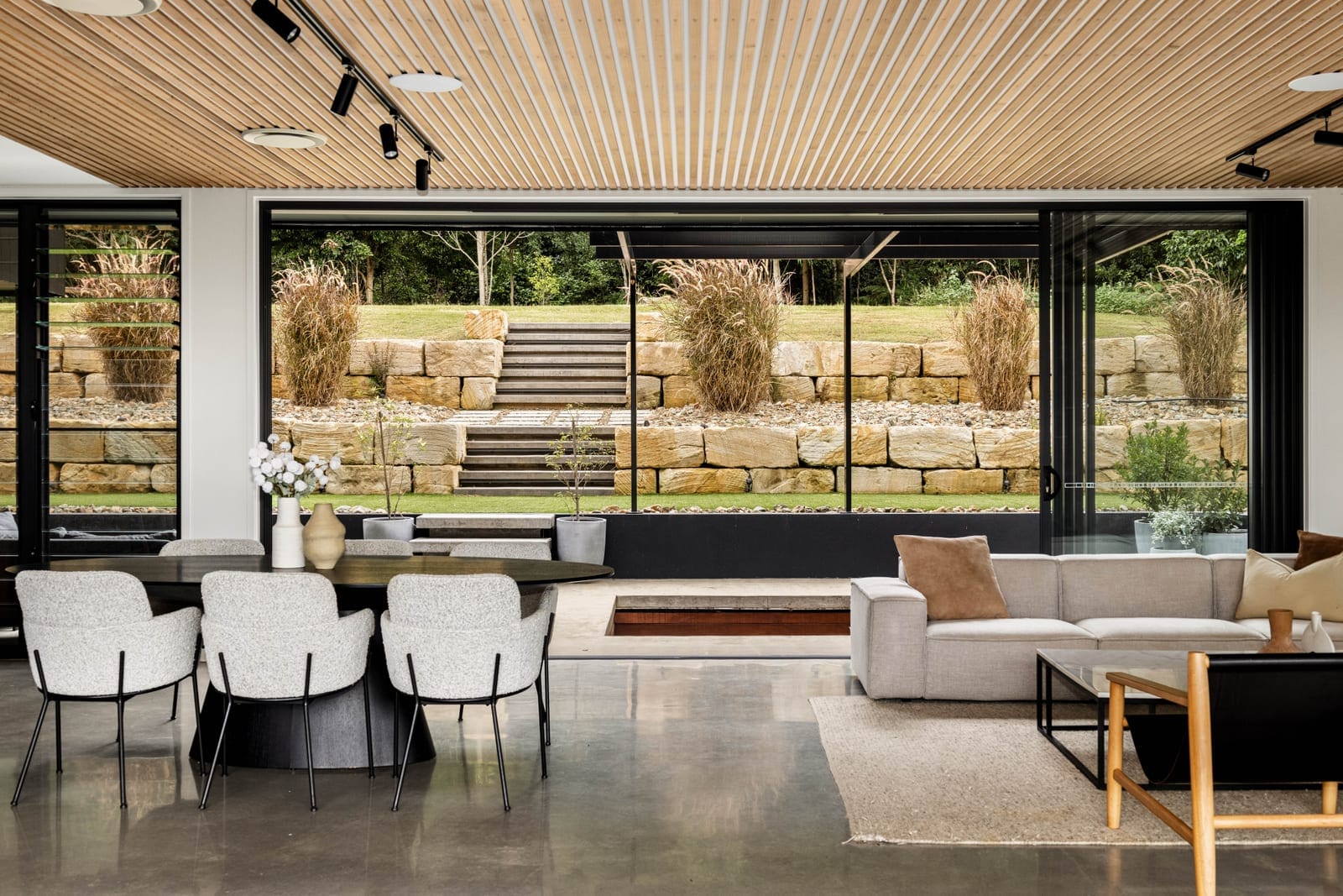 Contemporary Masterpiece Surrounded By Nature