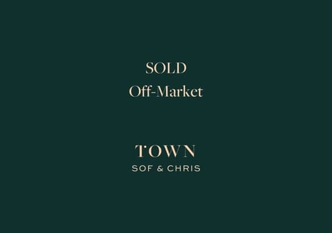 SOLD BY SOF & CHRIS | TOWN