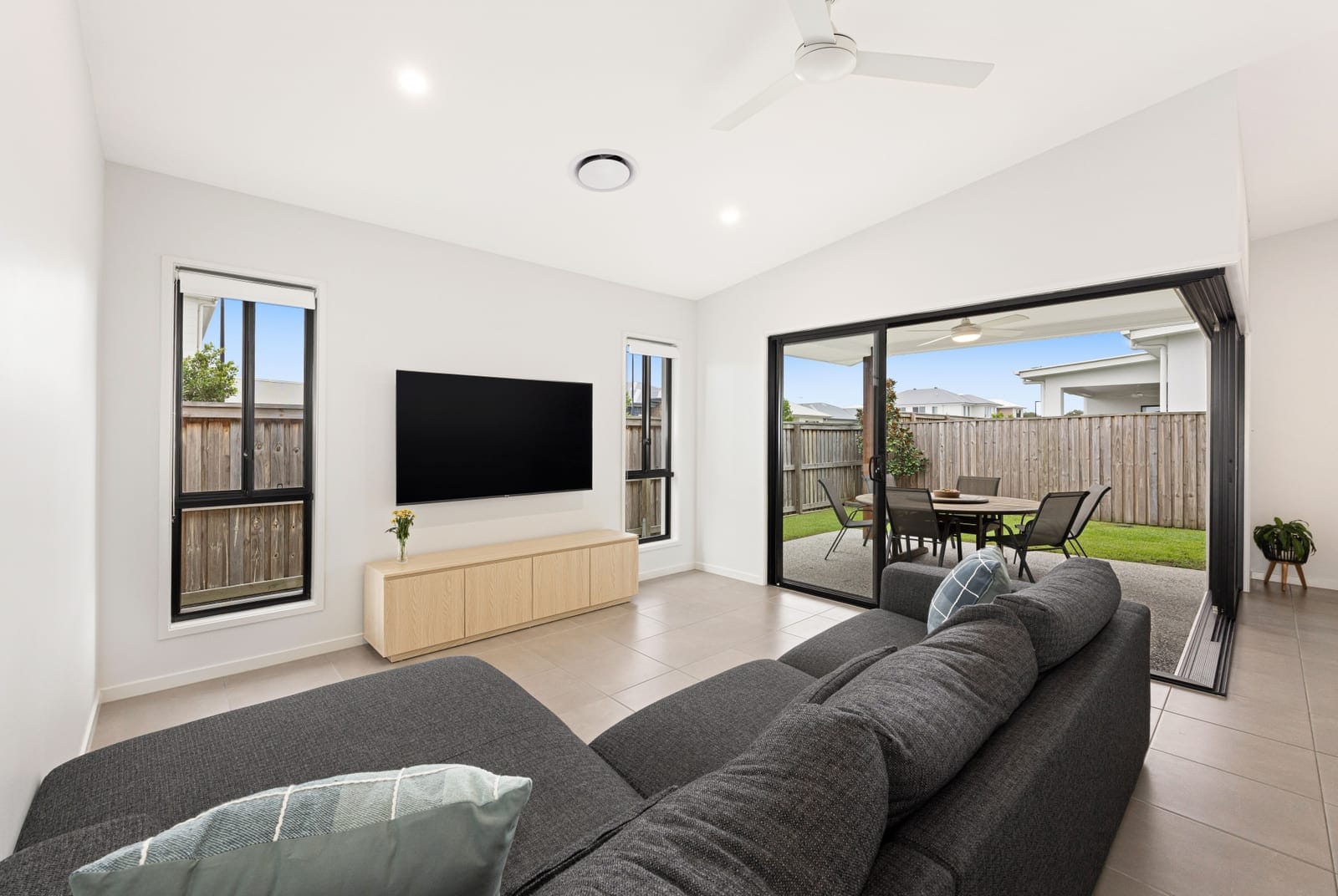 Stunning Raked High Ceilings + 2 Living + Ducted + Solar. Time to Start Packing & Get Excited!