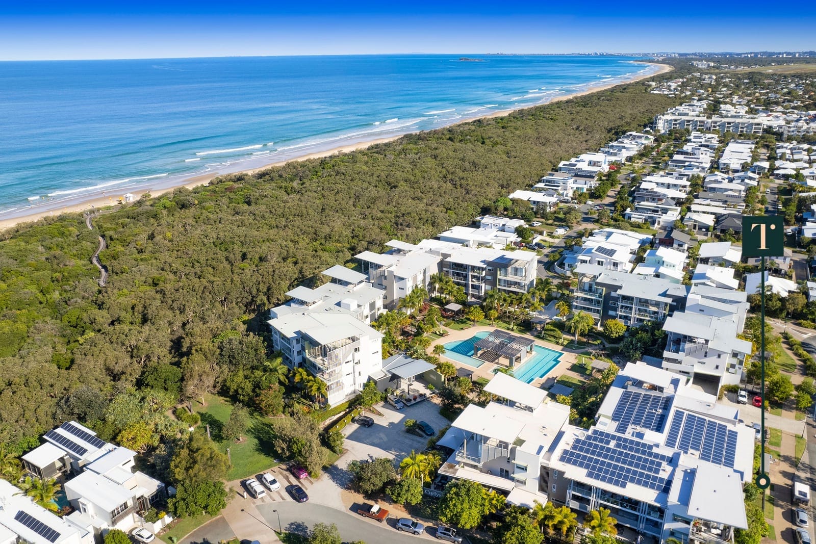 Resort living just steps from the beach!