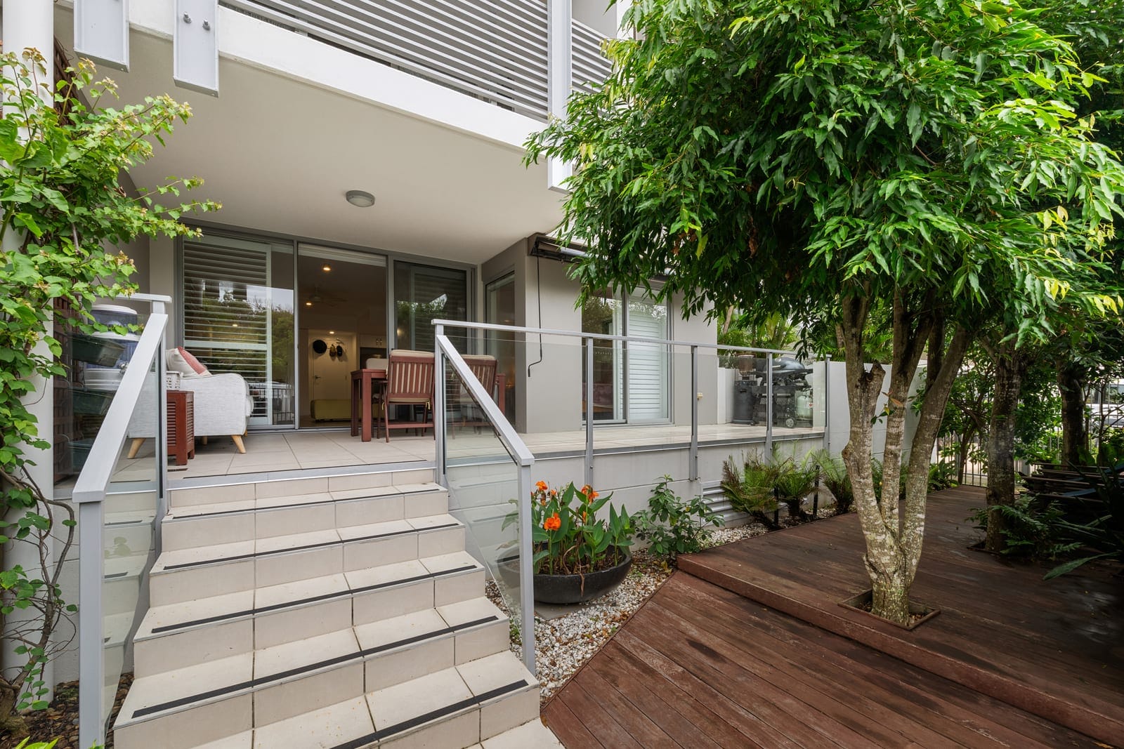 Resort living just steps from the beach!