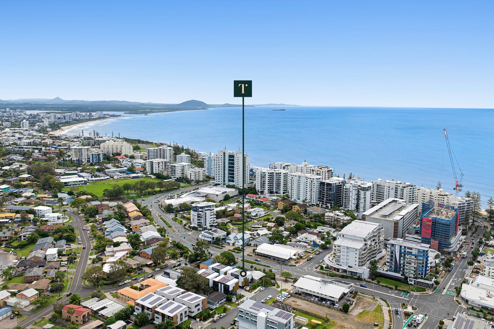 Luxury Beachside Townhouse with Private Pool & Lift