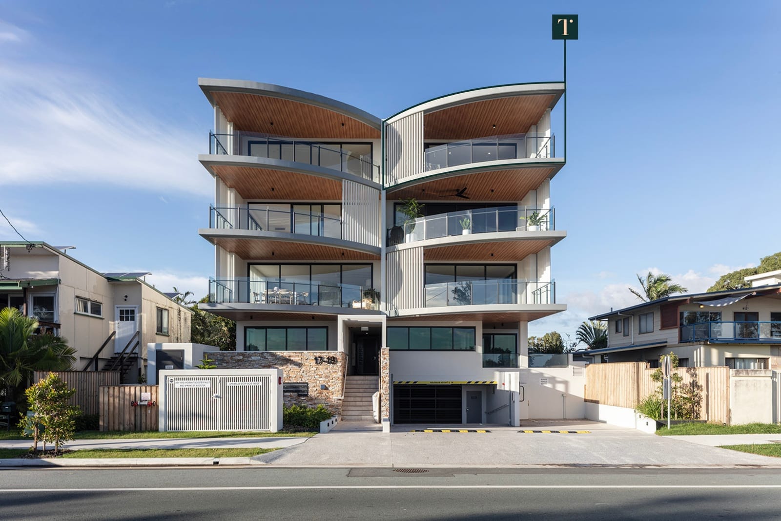 Brand New Luxury Build: Top Floor, Stunning Views