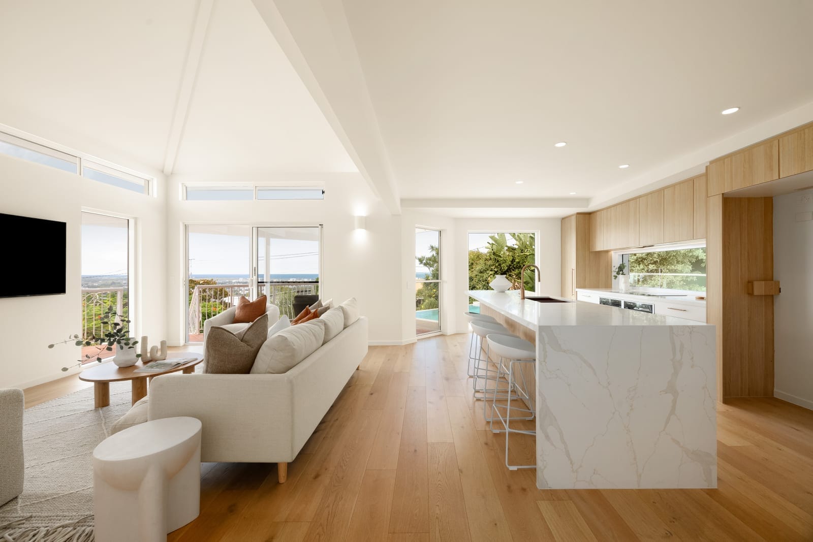 Prestige Escarpment Residence with Panoramic Coastal Vistas