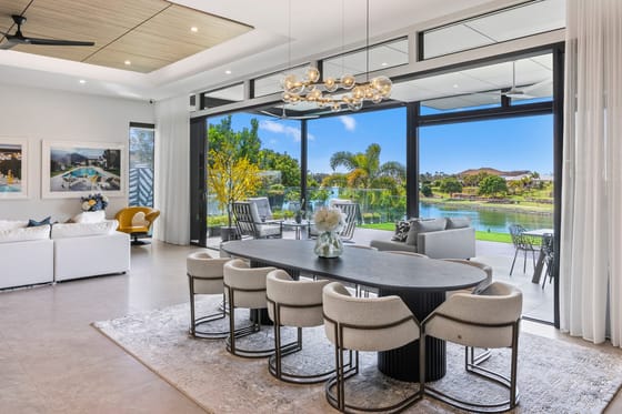 Lakeside Architectural Marvel, Celebrating Large-Scale Liveable Luxury
