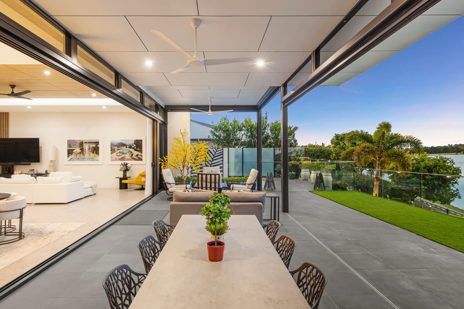 Lakeside Architectural Marvel, Celebrating Large-Scale Liveable Luxury