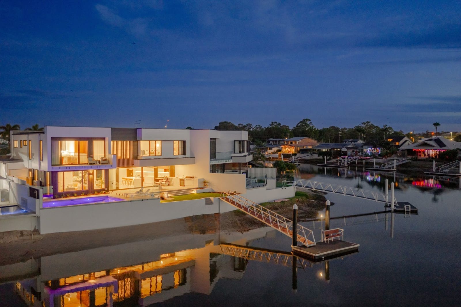 Luxury Riverfront Living: Brand New Designer Build