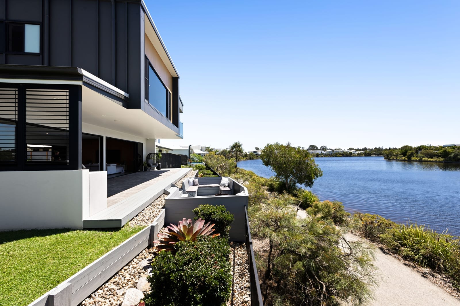 Bespoke Waterfront Luxury:  22-Metre-Wide Water Frontage