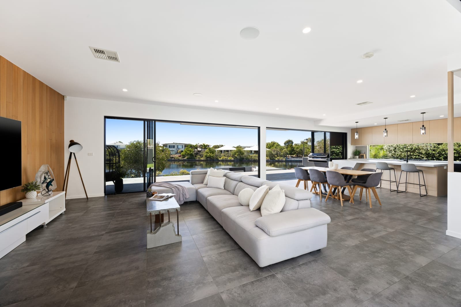 Bespoke Waterfront Luxury:  22-Metre-Wide Water Frontage
