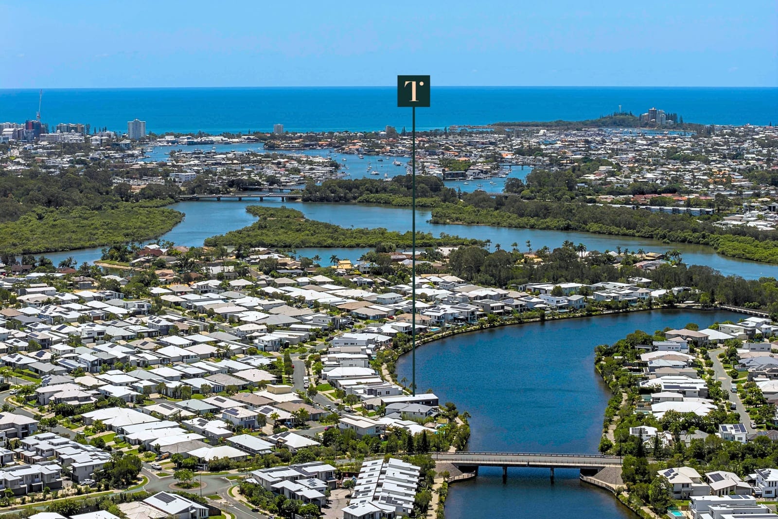 Bespoke Waterfront Luxury:  22-Metre-Wide Water Frontage
