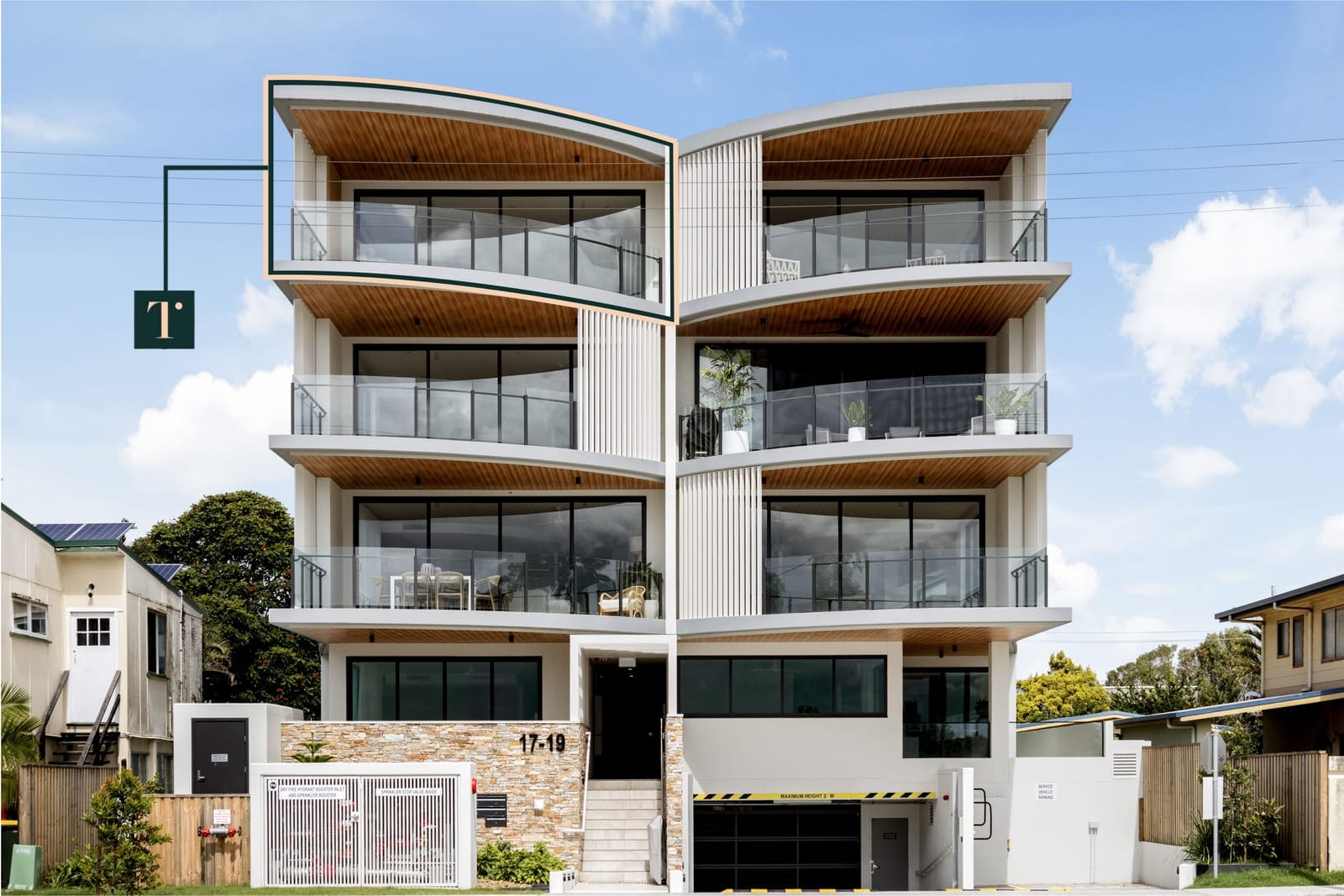 Brand New Luxury Build: Top Floor, EastStunning Views
