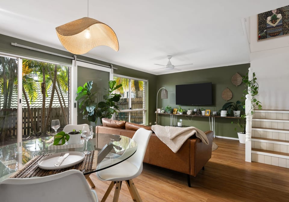 Quiet Mornings On Your Private Sunlit Courtyard in a Central Maroochydore Location