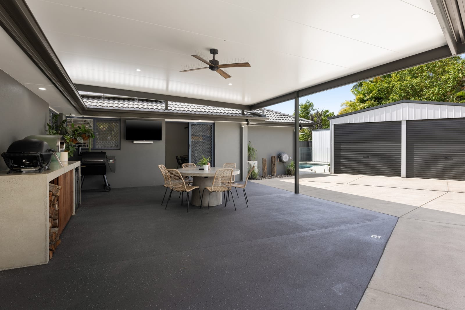 Expansive Family Living + Room for ALL the Lifestyle Toys!