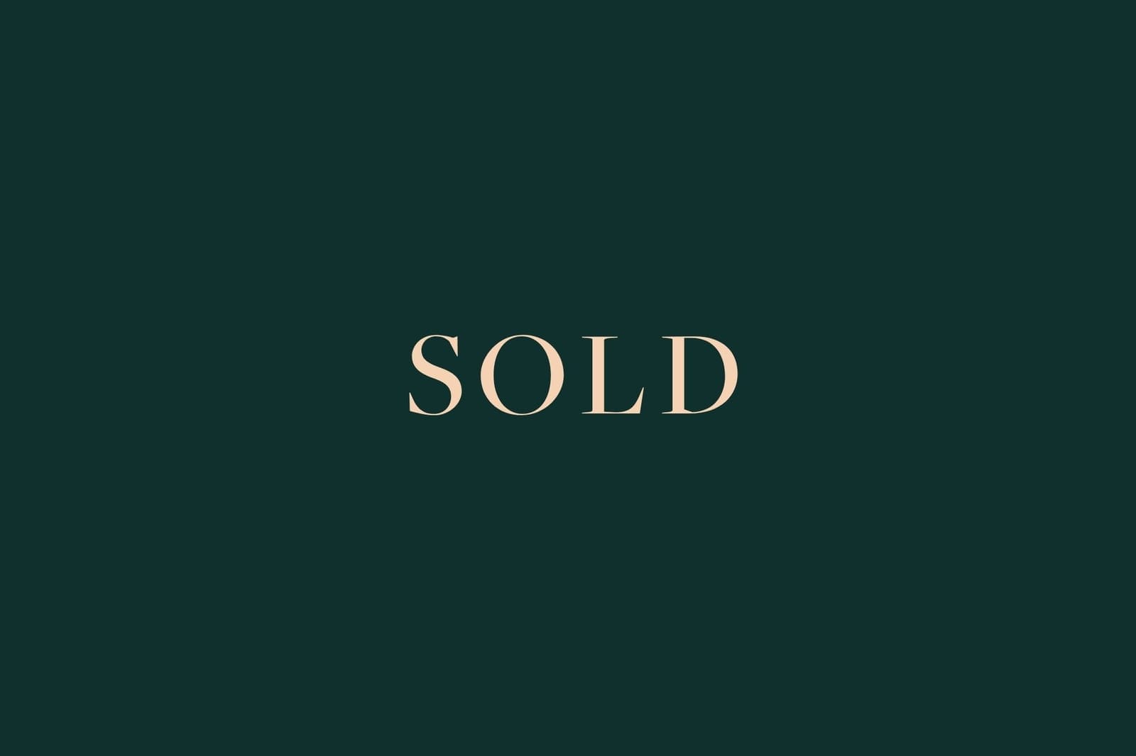 SOLD
