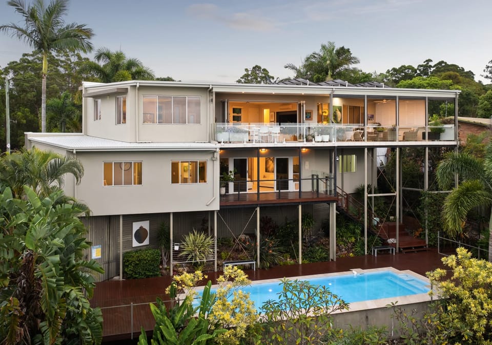 Elevated Coastal Retreat with Panoramic Views