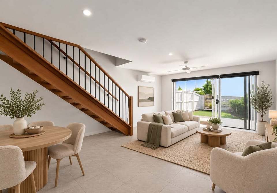 Stylish, Light Filled Living with Low Maintenance Appeal